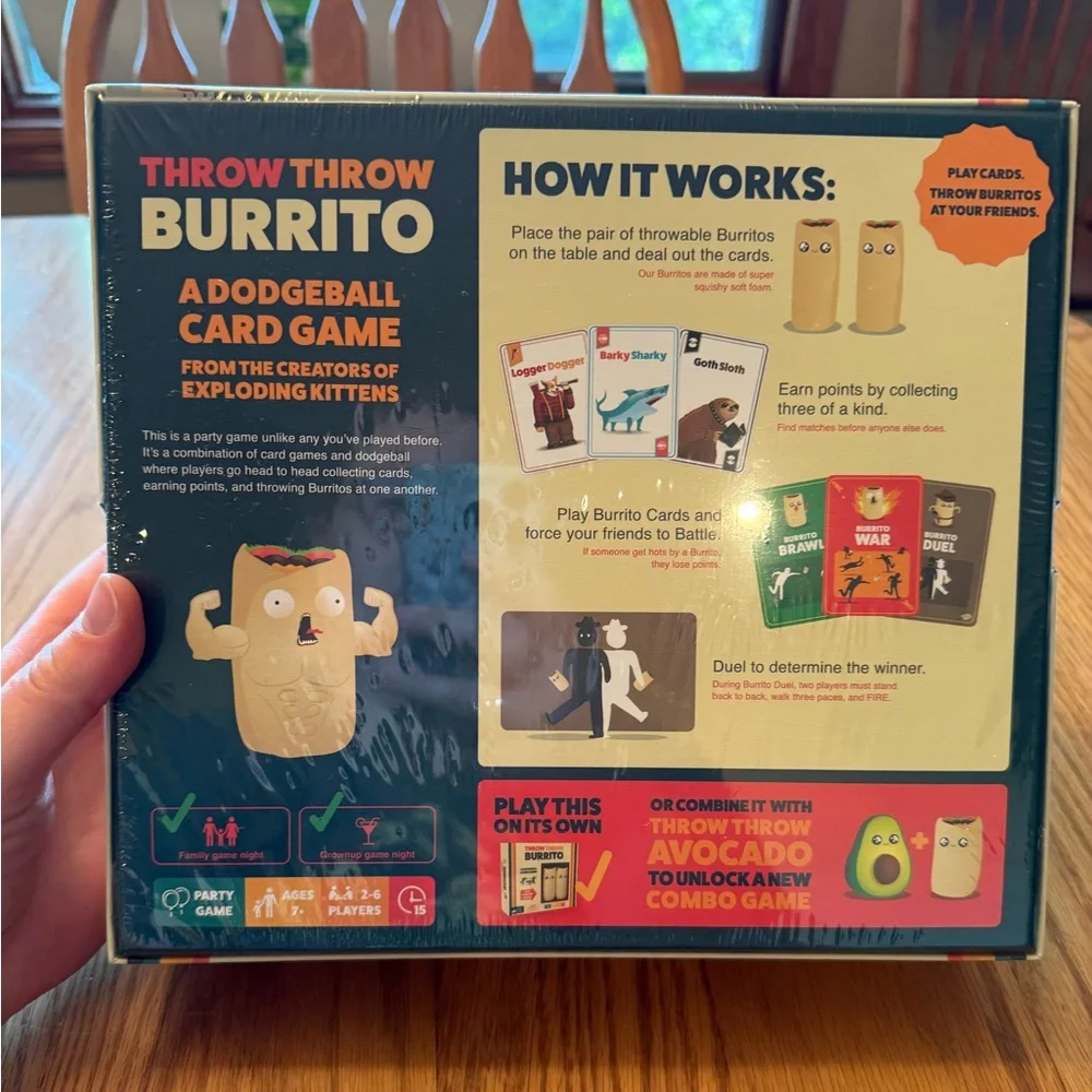 Throw Throw Burrito Card Game